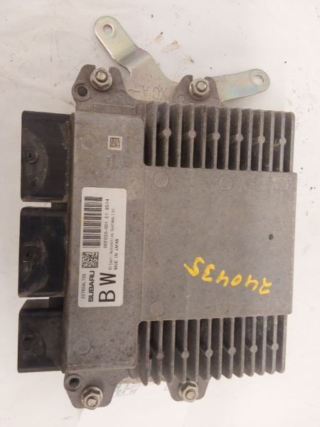 2019 Subaru ASCENT Engine ECM Electronic Control Module 22765AL730