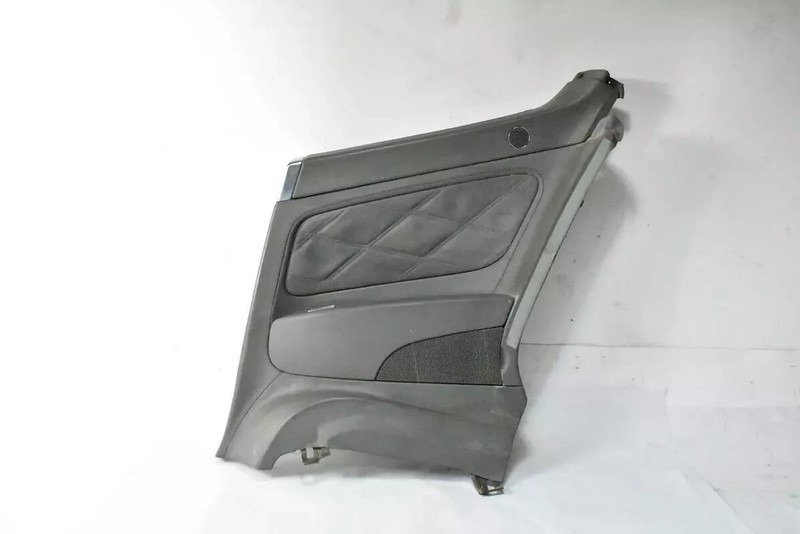 04-10 Bentley Continental GT Right Interior Quarter Trim Panel Gray OEM