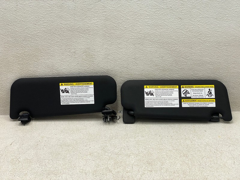 2017-2020 JAGUAR F-PACE LEFT & RIGHT SIDE SUNVISOR SET OEM LOT791