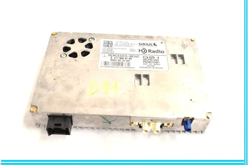 09-13 Mercedes W212 E550 Sirius Satellite Radio Receiver Module 1719060700 OEM