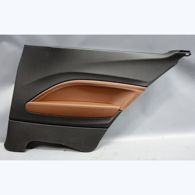 2014-2017 BMW F22 2-Series Right Rear Interior Door Panel Trim Terra Leather OEM
