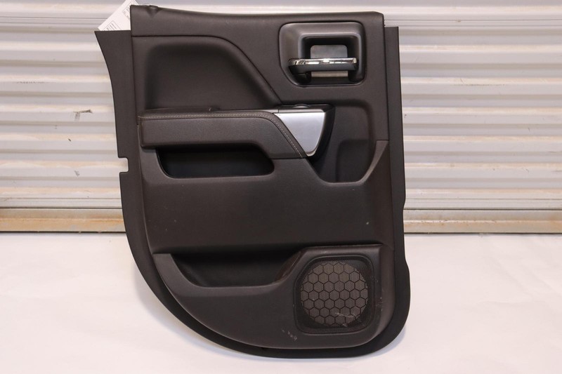 2014-2019 CHEVY SILVERADO 1500 EXTENDED CAB REAR LEFT DOOR PANEL TRIM COVER OEM