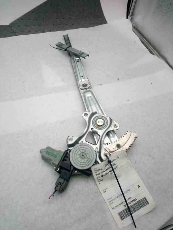 2016 Mitsubishi Outlander Sport Front Right Window Regulator - Used, 113K Miles