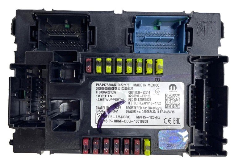 2017-2022 Jeep Compass Body Control Module BCM OEM 68497538AG