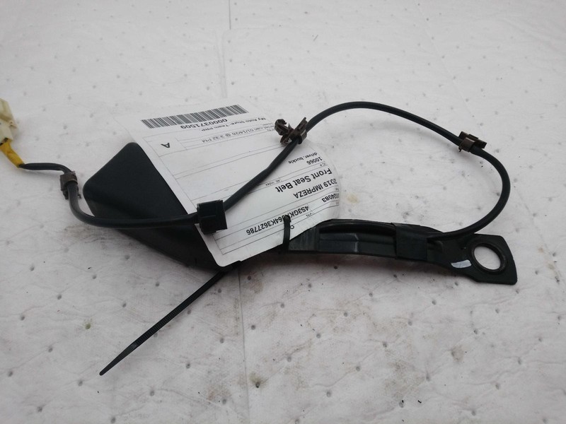 2019 Subaru Impreza OEM Grey Driver Seat Belt Buckle 107k Miles - Used