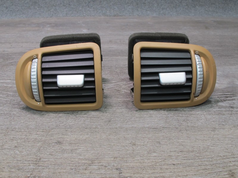 2003-2010 PORSCHE CAYENNE 955 957 DASH FRONT LEFT & RIGHT A/C AIR VENT SET OF 2