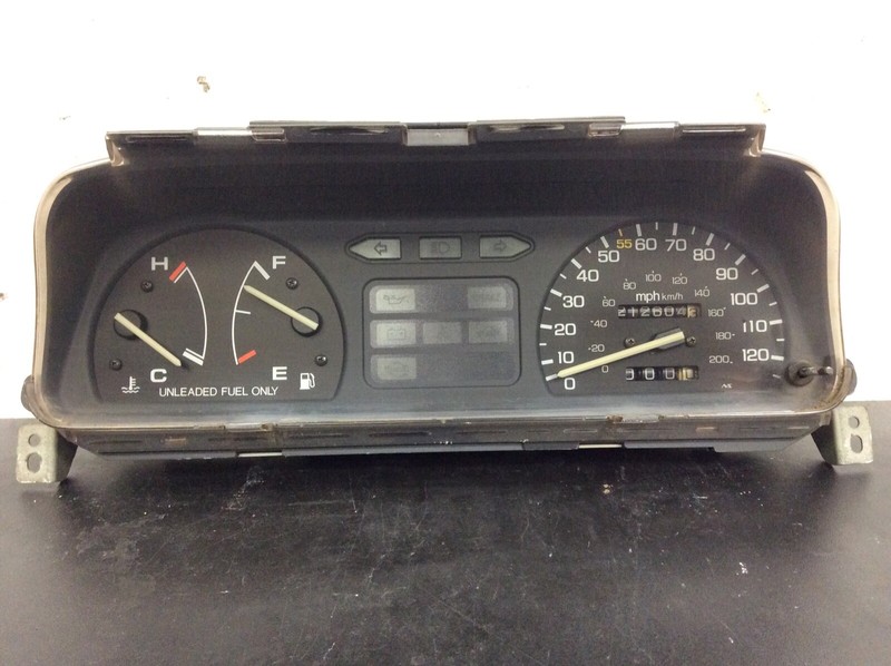 88-89 Civic DX MT Instrument Dash Panel Cluster Speedo Meter Gauges 212k OEM