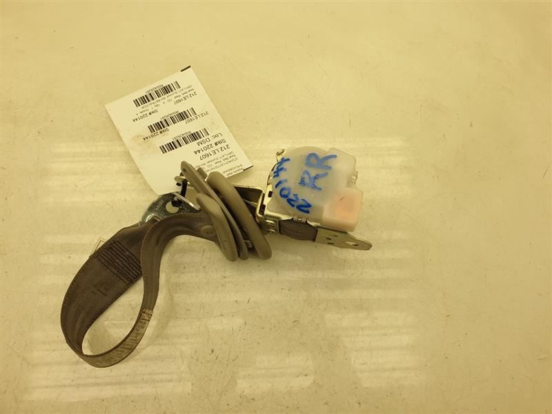 2007 LEXUS RX350 PASSENGER SIDE REAR SEAT BELT ASSEMBLY