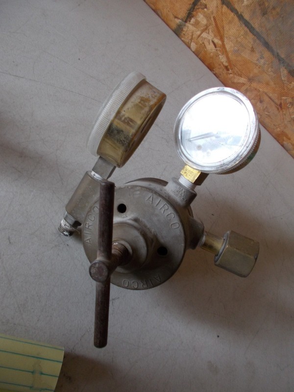 Airco Pressure Gauge Assembly 4000 PSI & 200 PSI *FREE SHIPPING*