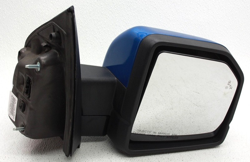 OEM Right Exterior Mirror For Ford F150 Velocity Blue - Minor Scratches