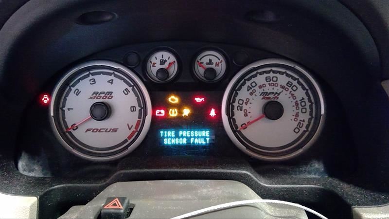Speedometer Cluster MPH ID AS4T-10849-BA Thru Bd Fits 10-11 FOCUS 3278609