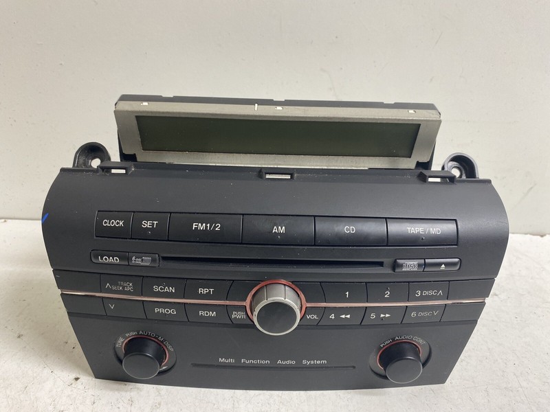 2004 Mazda 3 Radio Stereo 6 Disc CD Changer Player AMFM BN8S 86 9RXA Oem