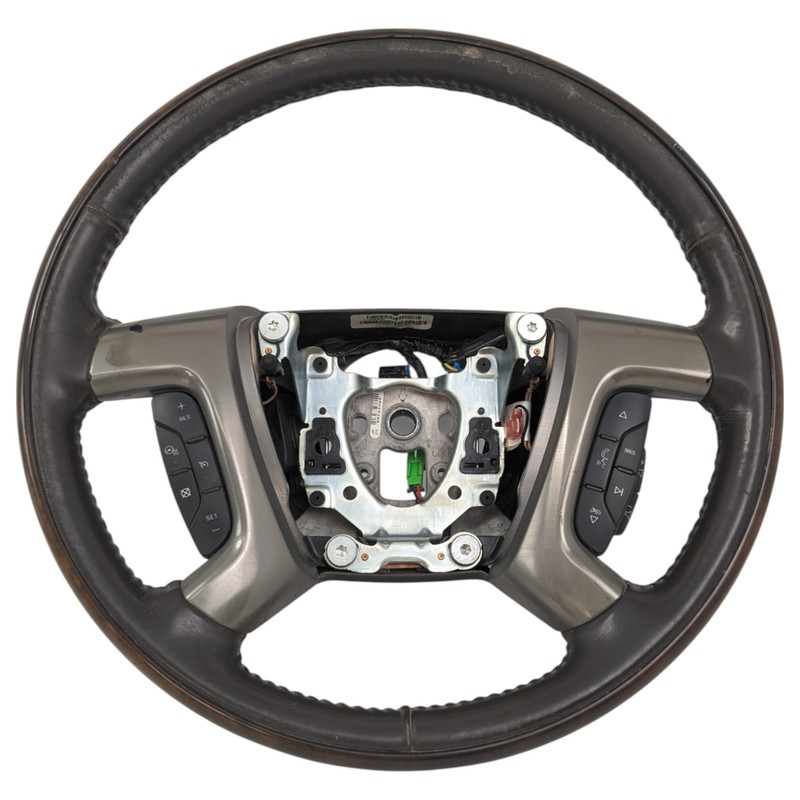 07-14 Tahoe Yukon Escalade Suburban Steering Wheel Woodgrain DENALI