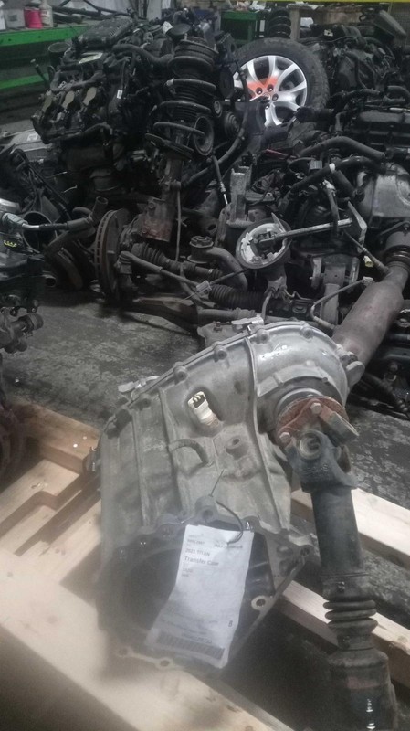 2021 Nissan Titan Transfer Case Assembly 4WD OEM 77K Miles - Brown