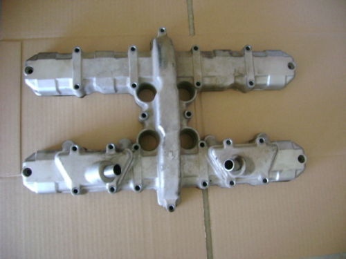 2000 Kawasaki ZR750 ZR 750 Engine Cylinder Head Cover Panel 2001 2002 Valve B4