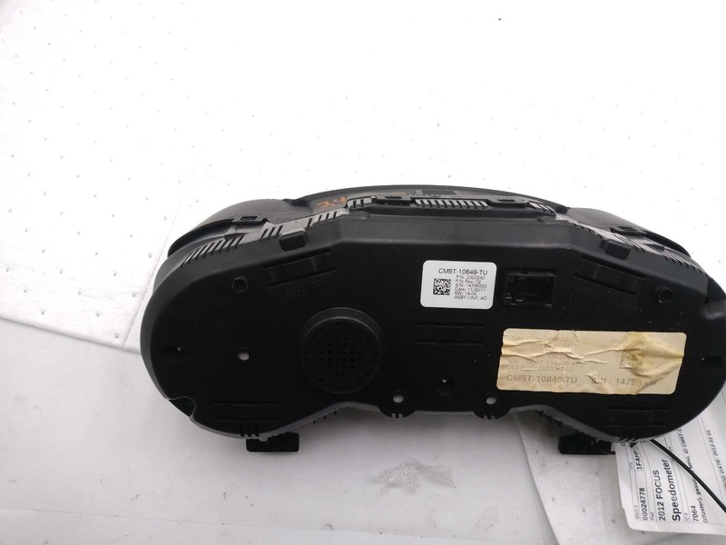 2012 Ford Focus Speedometer Gauge OEM Silver 118K Miles NJ25-24778-623907