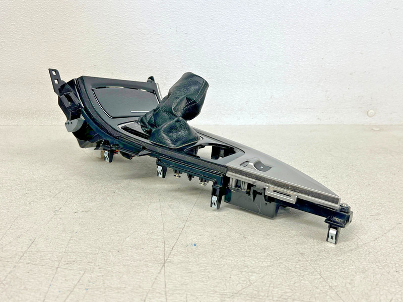 ⭐2014-2020 INFINITI Q50 CENTER CONSOLE SHIFTER PANEL COVER BEZEL TRIM LOT2724