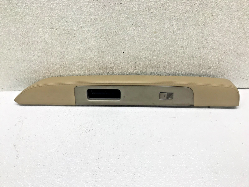 07-14 Lincoln Navigator Front Right Passenger Door Window Switch Arm Rest Beige