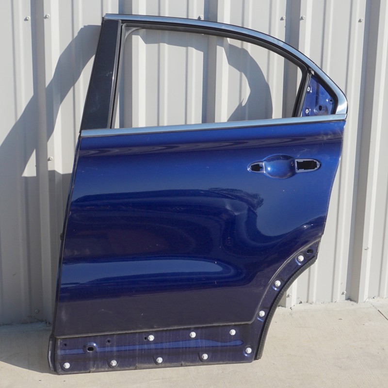 2016 - 2023 Fiat 500X68329360AA Rear Left Door Shell Blue Color