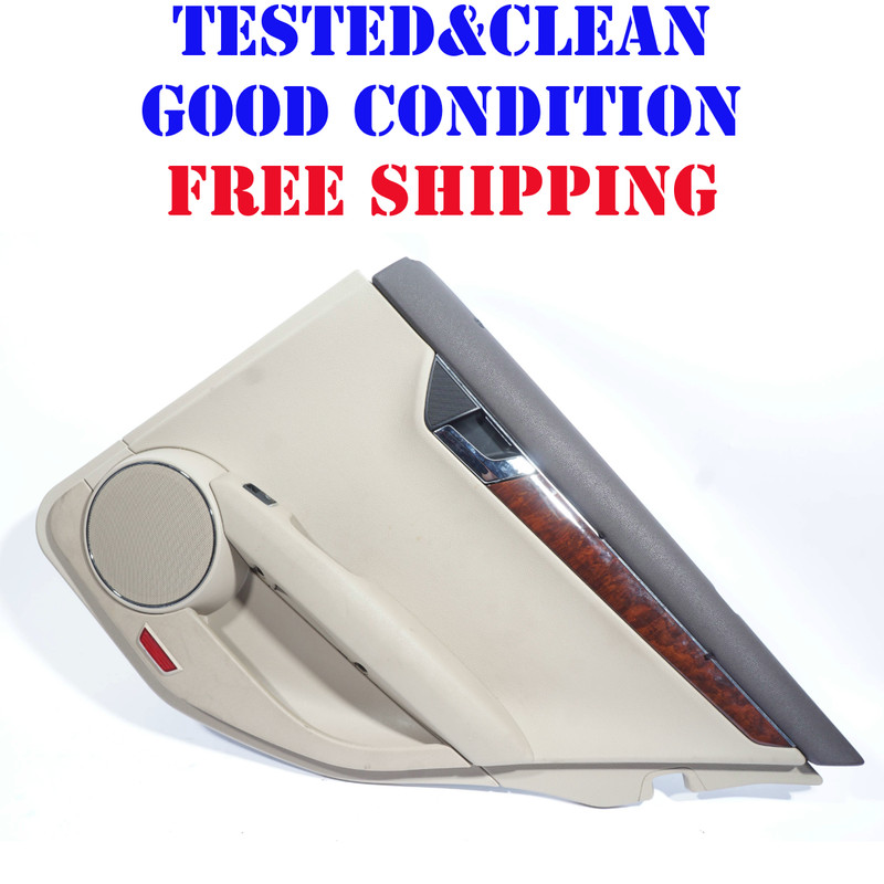 2008 - 14 MERCEDES C300 REAR RIGHT PASSENGER SIDE DOOR PANEL TRIM OEM