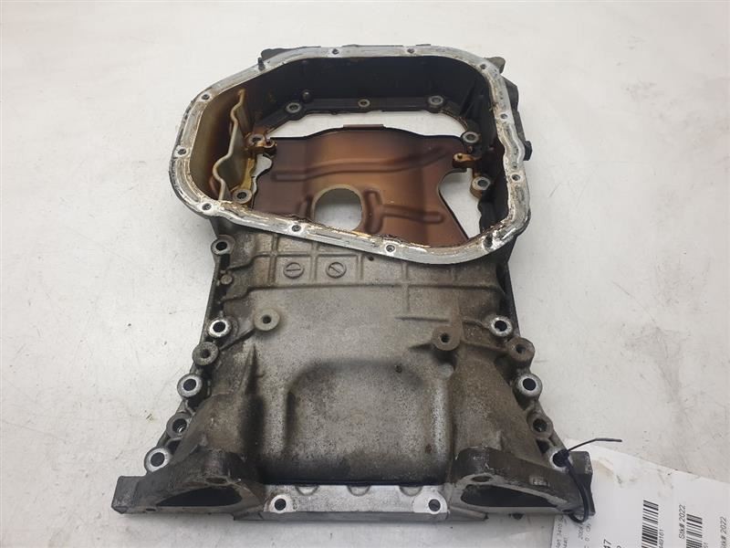 04-10 TOYOTA HIGHLANDER HYBRID 3.3L UPPER ENGINE OIL PAN 3MZFE VIN W 5TH DIGIT