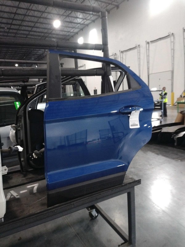 2020 Ford EcoSport Rear Left Door Blue 653522 95K Miles OEM Used Part