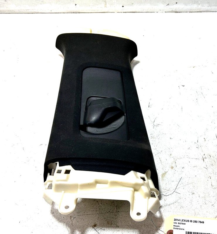 2014-2016 LEXUS IS250 SEDAN LEFT DRIVER SIDE UPPER B PILLAR TRIM COVER OEM
