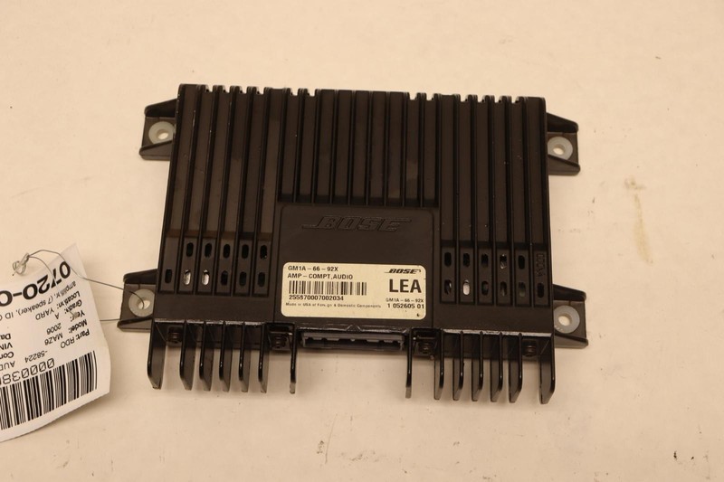 2003-2008 MAZDA 6 RADIO SOUND AUDIO STEREO AMP AMPLIFIER BOSE OEM