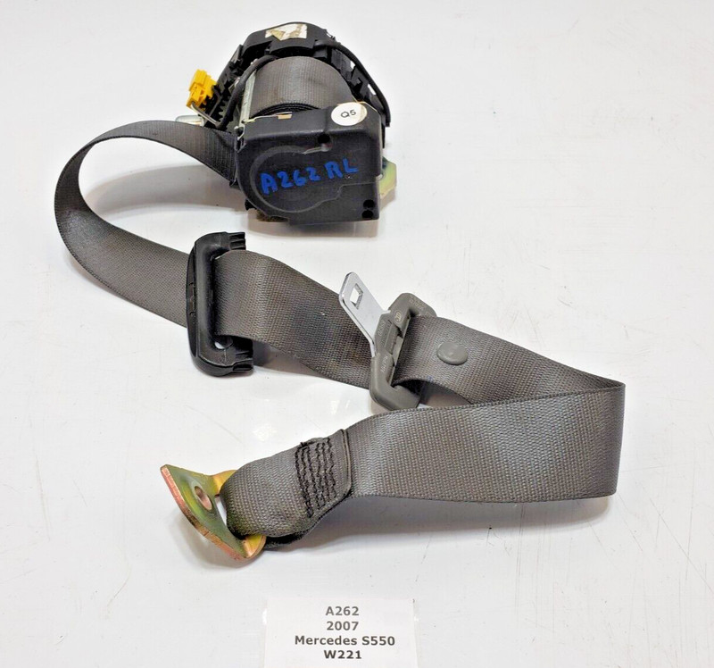 ✅ 07-13 OEM Mercedes W221 S550 Rear Left Driver Seatbelt Seat Belt Retractor