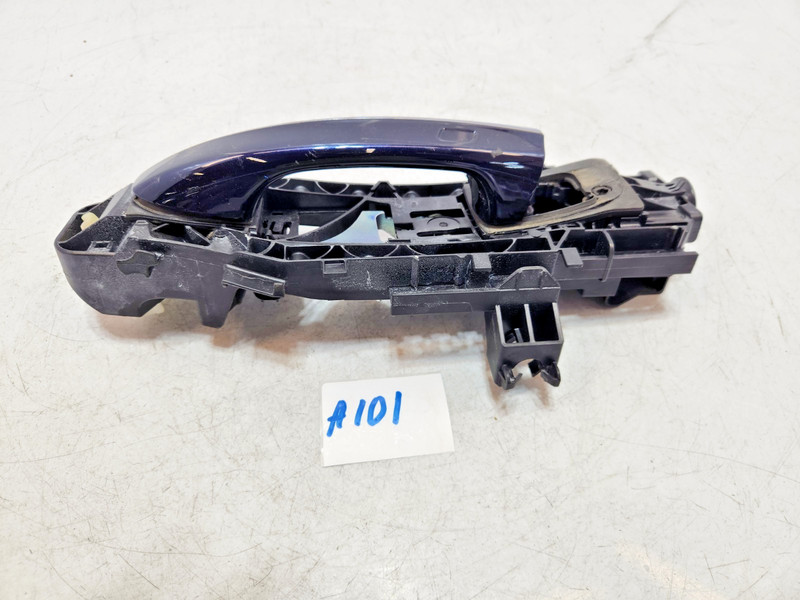 ✅15-21 OEM Mercedes W205 C300 Front Left Driver Side Exterior Door Handle Blue *