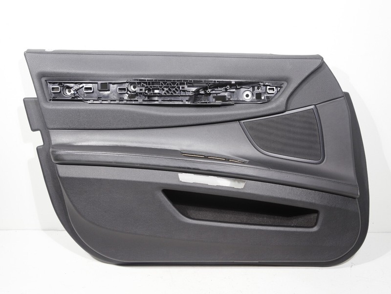 09-15 BMW 750I F01 FRONT LEFT SIDE INTERIOR DOOR PANEL TRIM OEM 80K