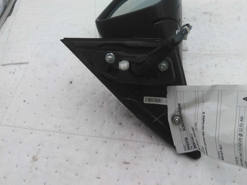 2022 Honda HR-V Right Door Mirror Assembly Silver 730804 - 38K Miles