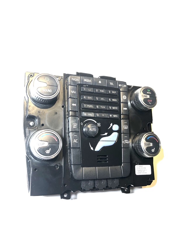 2014 - 2015 2016 17 Volvo S60 Radio AC HeaterClimate Temperature OEM Control