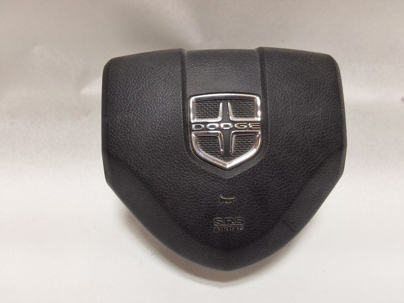 2011-2020 Dodge Caravan Front Driver Steering Wheel Air Bag Chrome Dodge Letters
