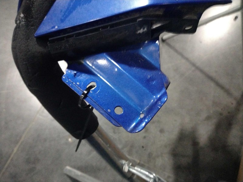 Nissan Versa 2009 Left Fender BLUE 189671 3238