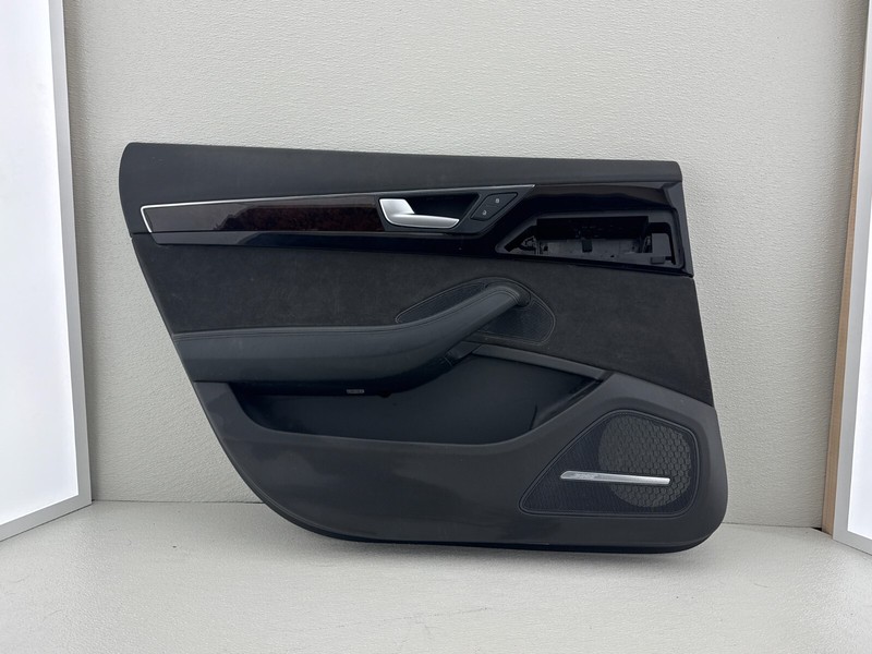 2015 - 2018 Audi A8 Quattro Rear Left Driver Side Interior Door Panel OEM