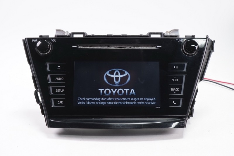 TOYOTA PRIUS V Radio Unit AM-FM CDOEM 2012 - 2016