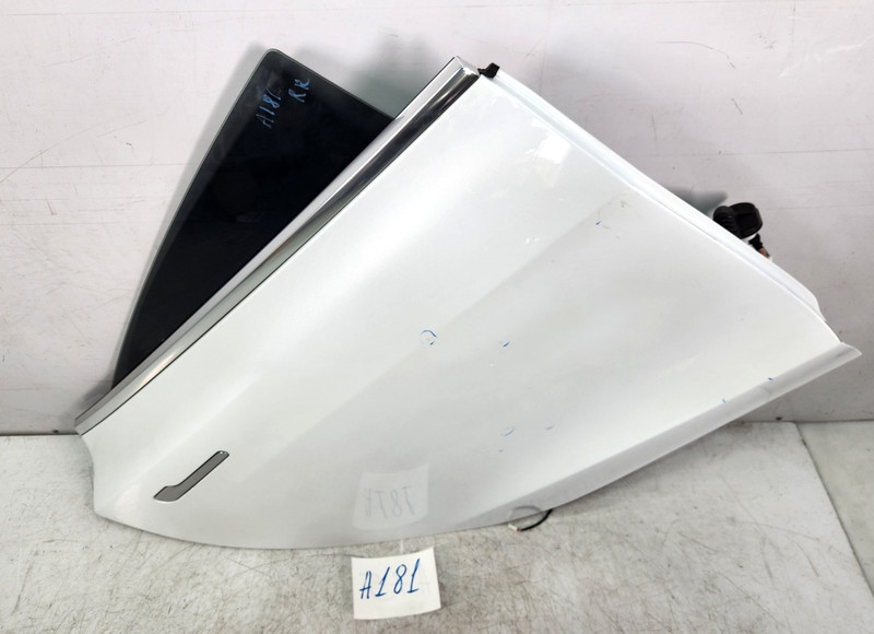 ✅ 17-20 OEM Tesla Model 3 Rear Right Passenger Door Shell Panel White COMPLETE*
