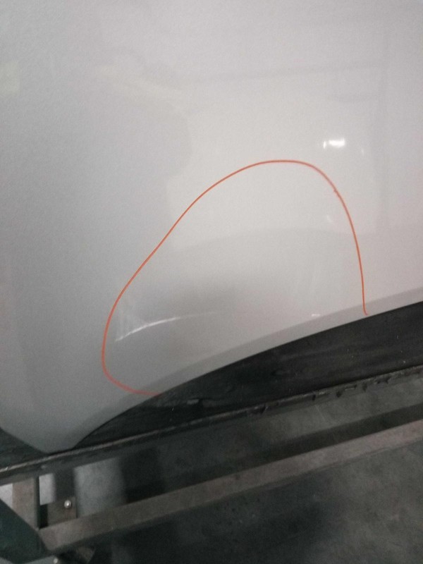 Hyundai Elantra 2018 Hood SILVER 66400G3000 5698