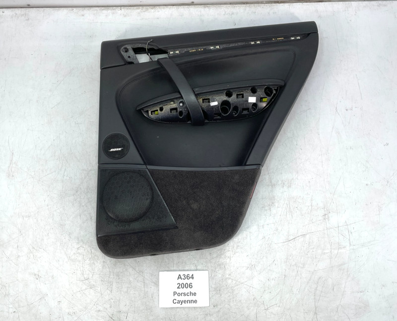 ✅ 03-06 OEM Porsche Cayenne 955 Rear Right Passenger Side Door Panel Black*