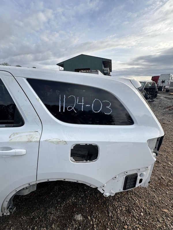 2014-2024 DODGE DURANGO REAR LEFT SIDE BODY QUARTER PANEL WHITE OEM