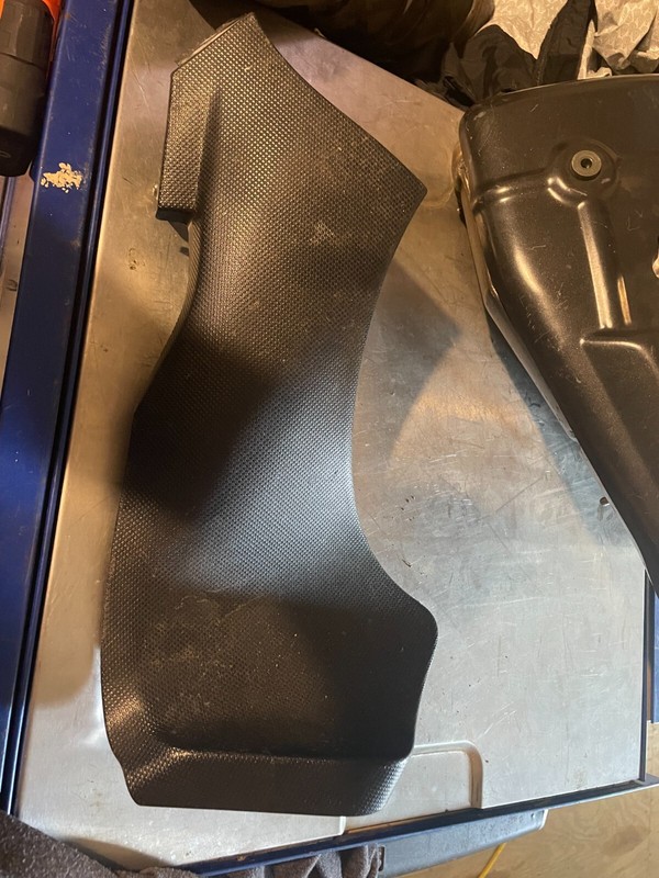 05-06 KAWASAKI NINJA 600 ZX6R ZX6 ZX636 636 OEM RH DASH TRIM FAIRING COWL
