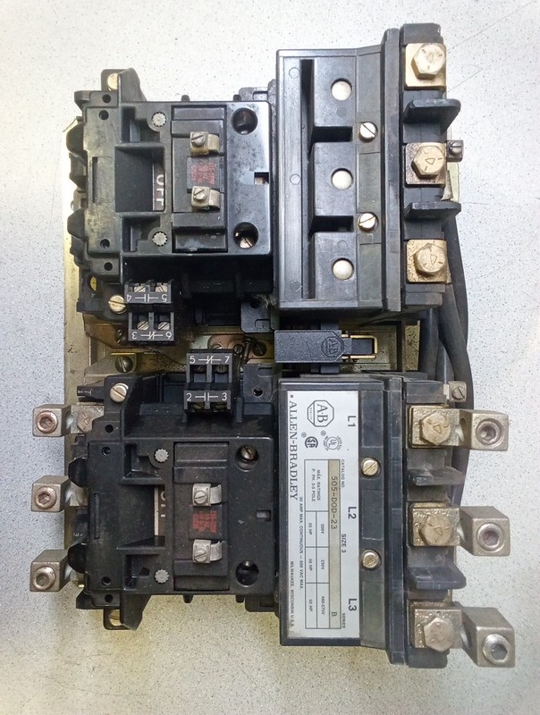 Allen-Bradley 505-DOD-23 Reversing Starter Series B Size 3