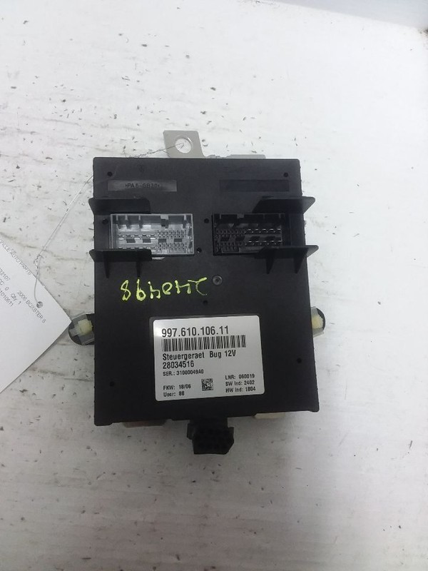 Body Control Module BCM Front Trunk Fits 06-08 PORSCHE CAYMAN 99761010611