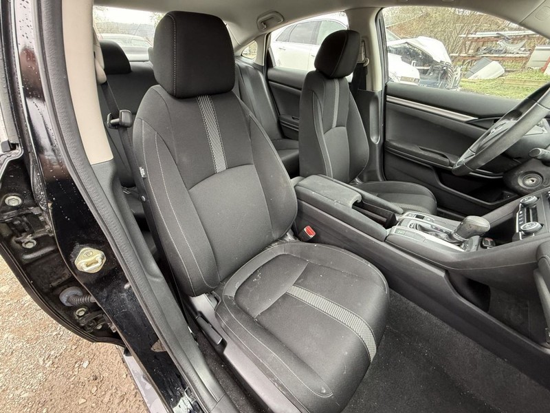 2018 Honda Civic Right Passenger Side Front Seat Cloth Black