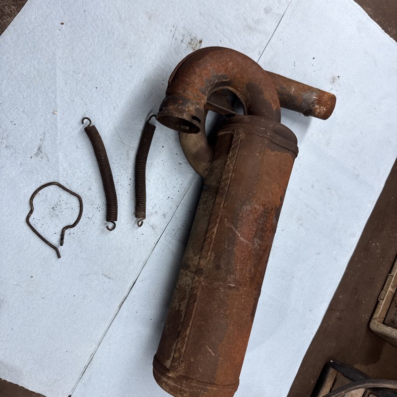 1972 Arctic Cat Cheetah 399 Vintage snowmobile Exhaust SystemMuffler