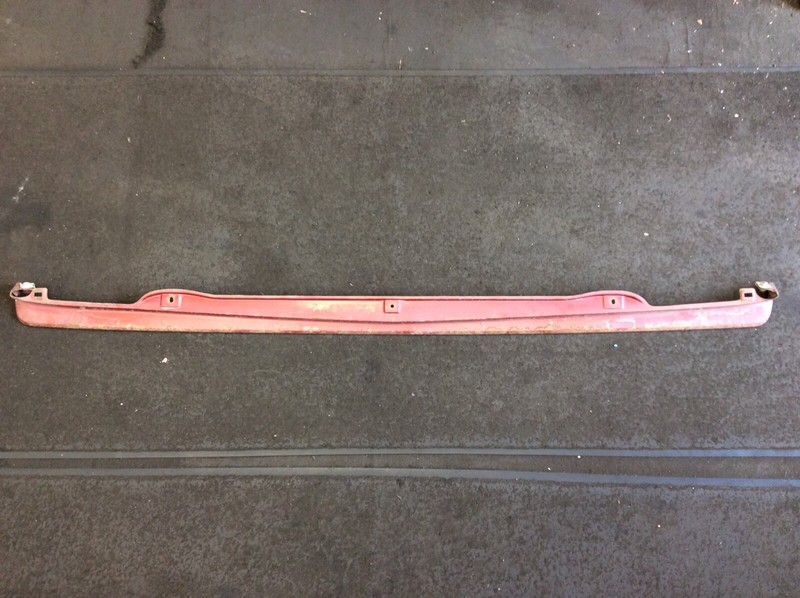 79-82 Prelude 2Dr Front Upper Bumper Plate Filler Garnish Trim Apron Assy Skirt