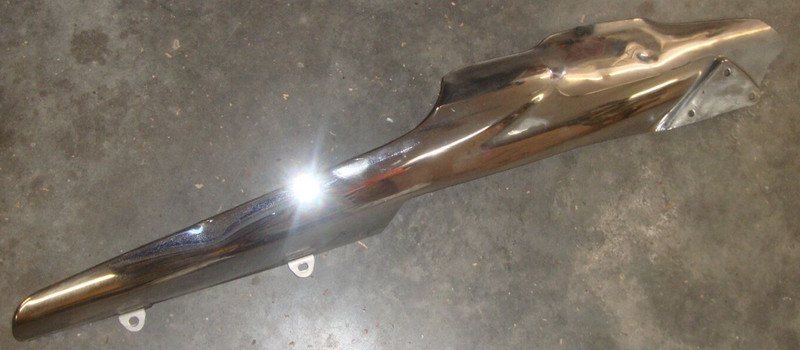 2002 BMW K1200 LT K1200LT K 1200 Exhaust Muffler Pipe Heat Shield Cover Panel 02