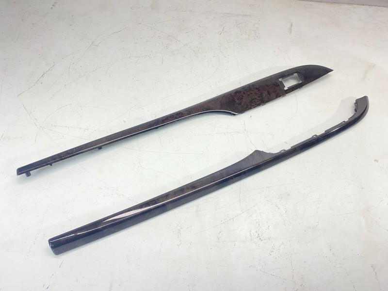 11-18 BMW F12 F13 6 Series Left & Right Interior Door Panel Wood Trim Set OEM✅