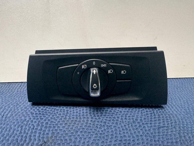 06-14 OEM BMW E92 335is Headlight Dash Switch Control Panel Light Module BLACK